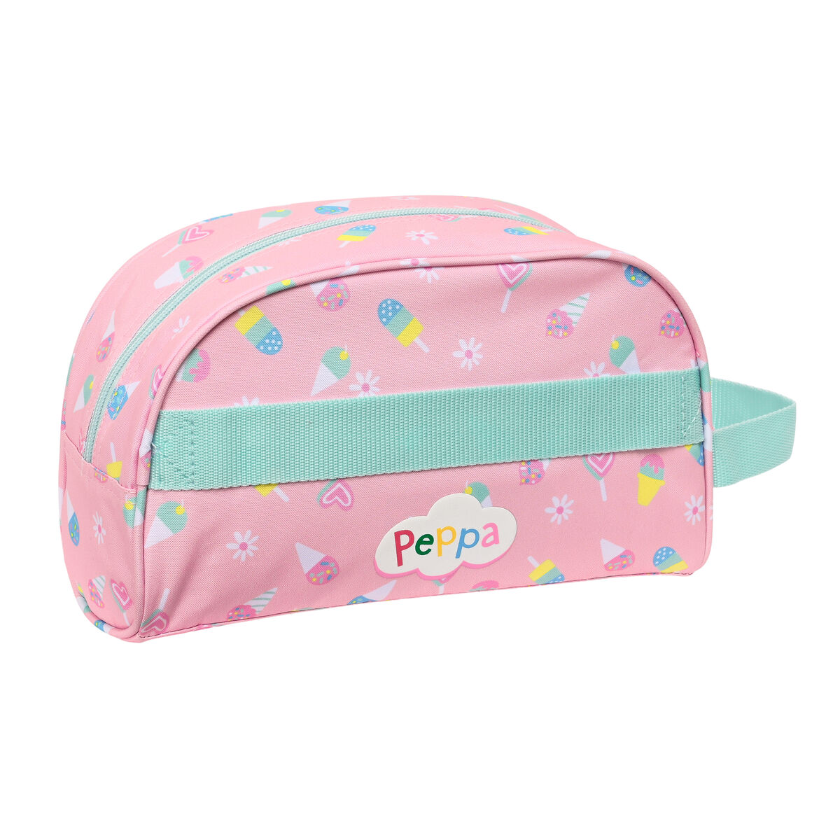 Skolnecessär Peppa Pig Ice cream Rosa Mint 26 x 16 x 9 cm - 2