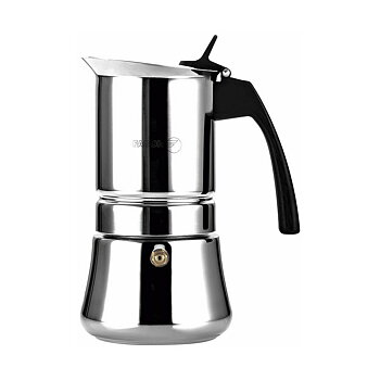 Italiensk Kaffepanna Fagor Rostfritt stål 18/10 10 Csészék Svart