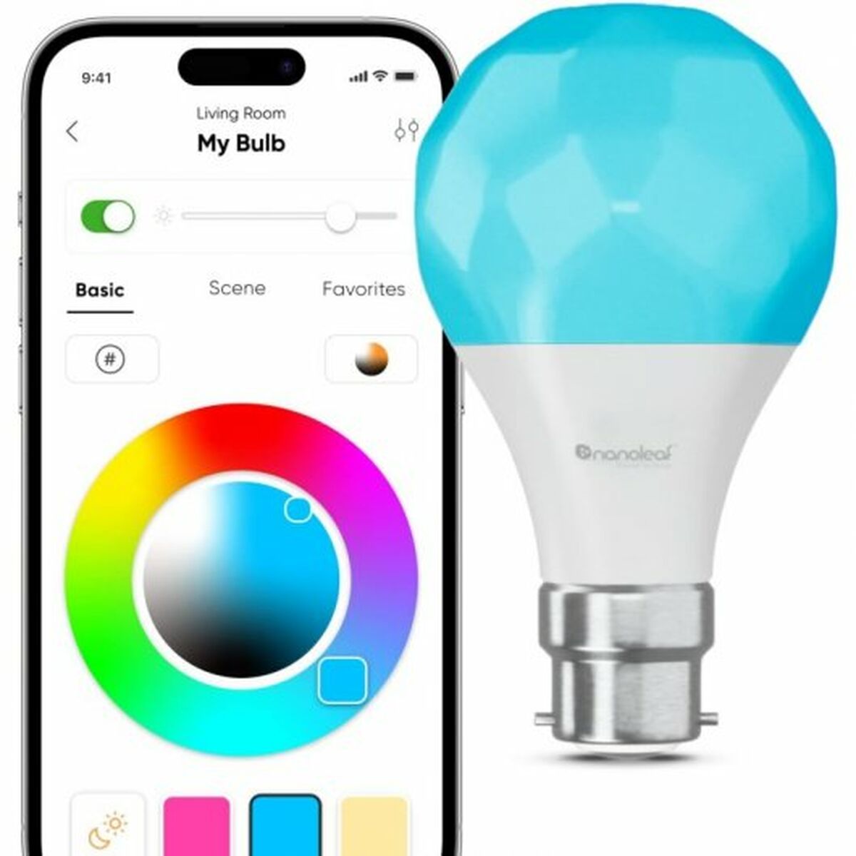 LED-lampa Nanoleaf Essentials Bulb A60 B22 F 9 W - 2