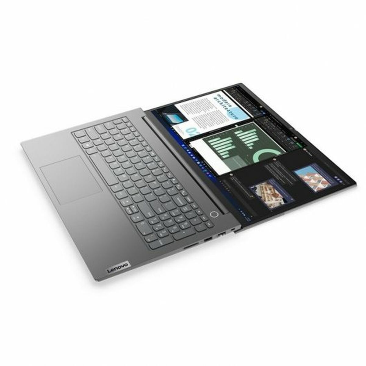 Laptop Lenovo ThinkBook 15 G4 15,6" 8 GB RAM 256 GB SSD Qwerty Spanska AMD Ryzen 5 5625U - 6