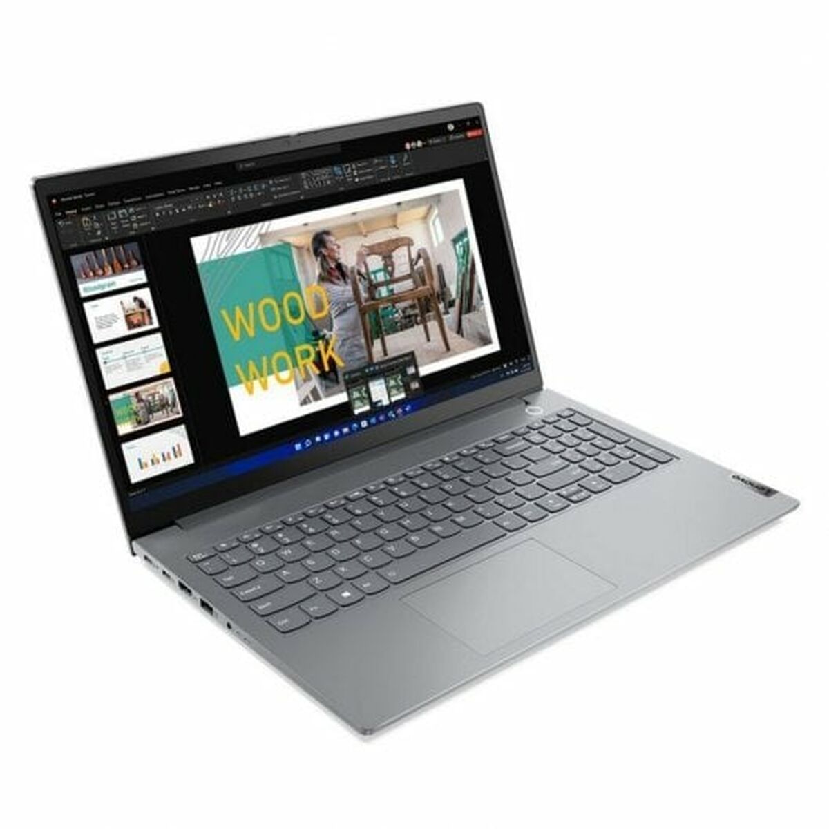 Laptop Lenovo ThinkBook 15 G4 15,6" 8 GB RAM 256 GB SSD Qwerty Spanska AMD Ryzen 5 5625U - 7