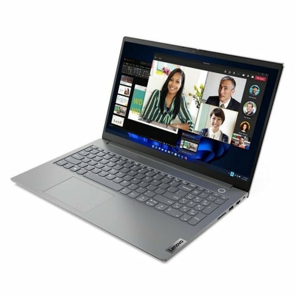 Laptop Lenovo ThinkBook 15 G4 15,6" 8 GB RAM 256 GB SSD Qwerty Spanska AMD Ryzen 5 5625U - 8