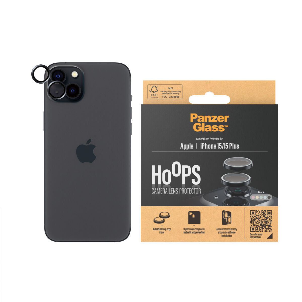 Skydd Panzer Glass 1138 Apple iPhone 15 - 3