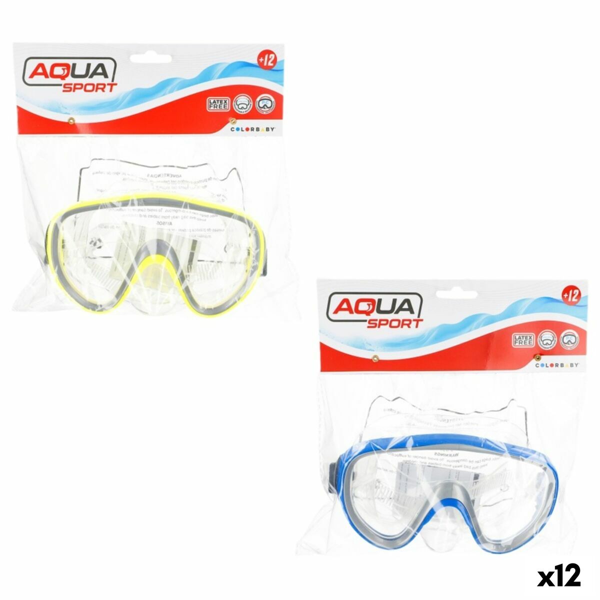 Dykmask Colorbaby (12 antal) - 6