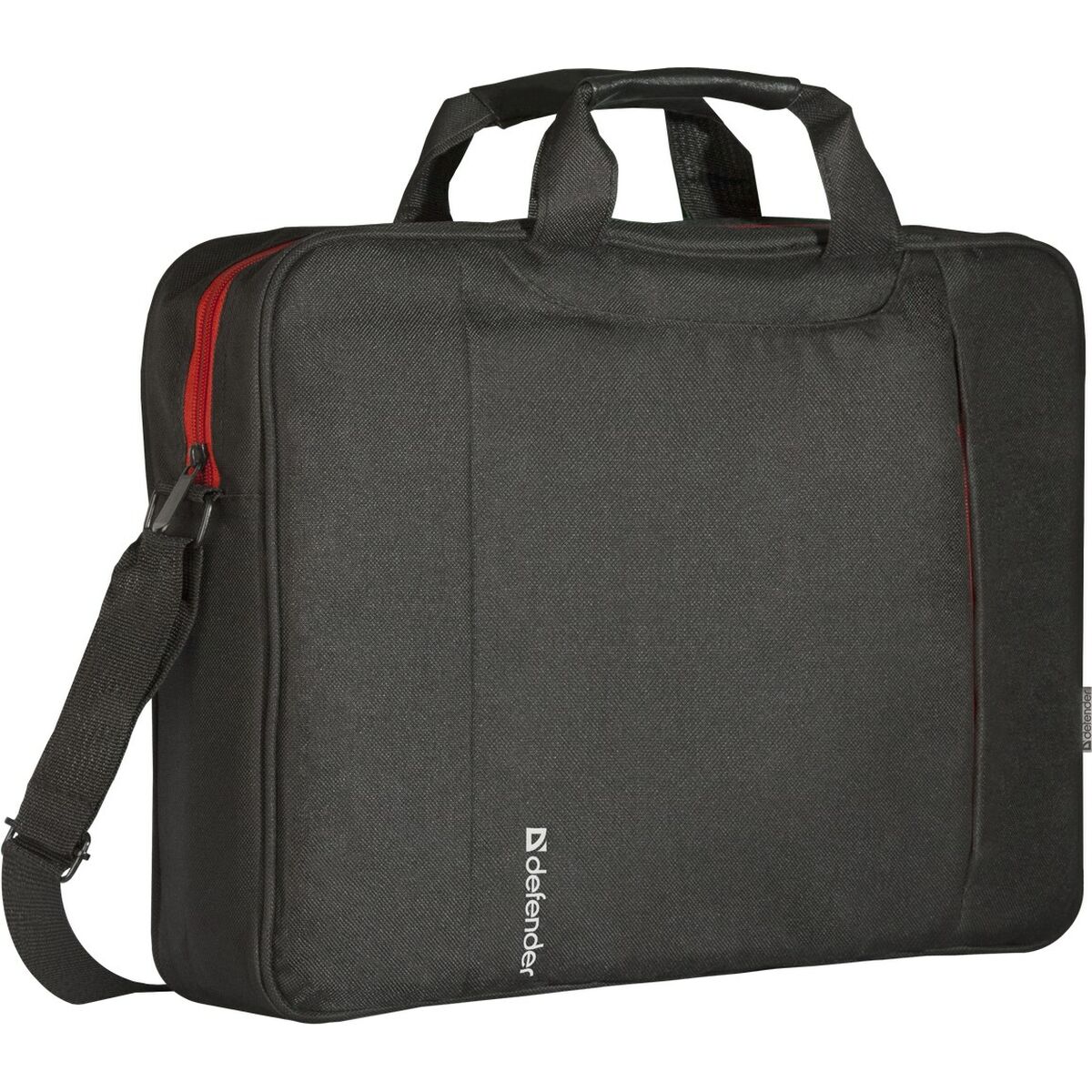 Laptopväska Defender Geek Svart Svartvit 15,6'' - 16