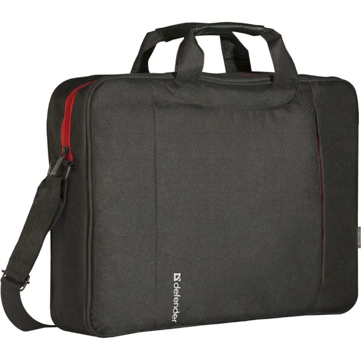 Laptopväska Defender Geek Svart Svartvit 15,6'' - 5