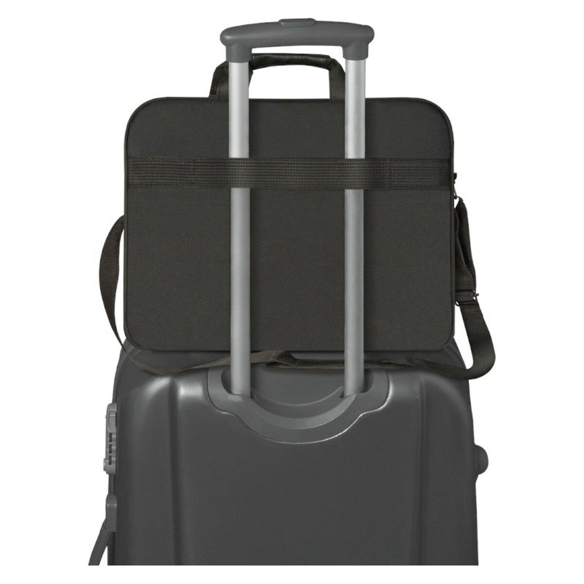 Laptopväska Defender Geek Svart Svartvit 15,6'' - 3