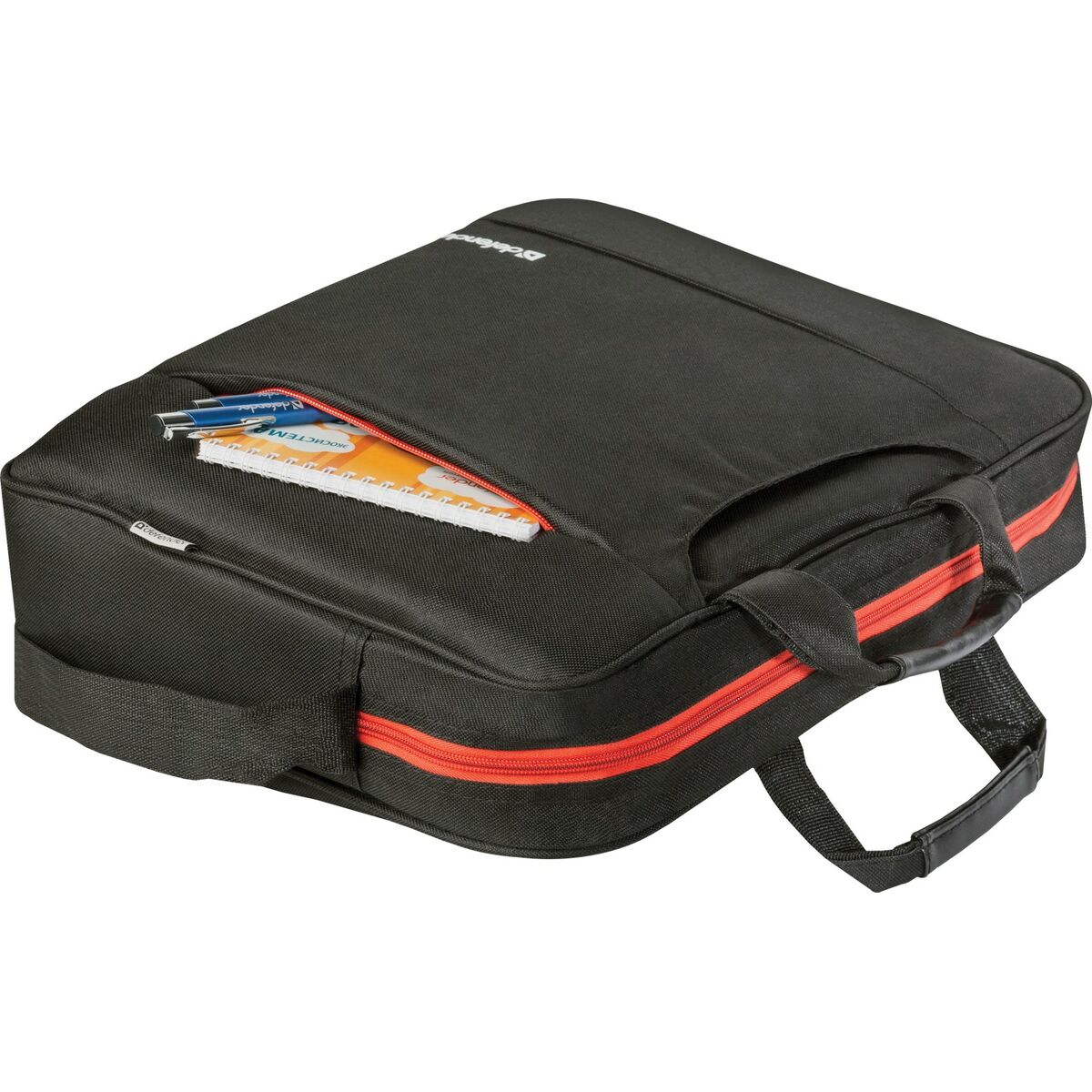 Laptopväska Defender Geek Svart Svartvit 15,6'' - 12