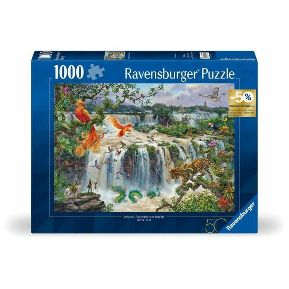 Pussel Ravensburger Waterfall Iguazu