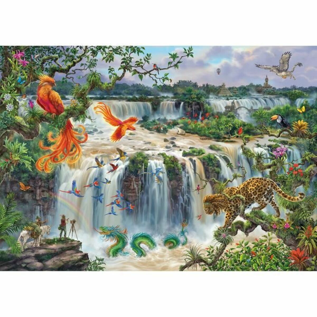Pussel Ravensburger Waterfall Iguazu - 2