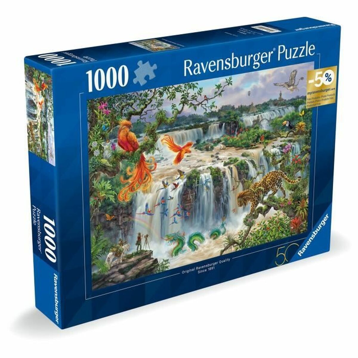 Pussel Ravensburger Waterfall Iguazu - 4