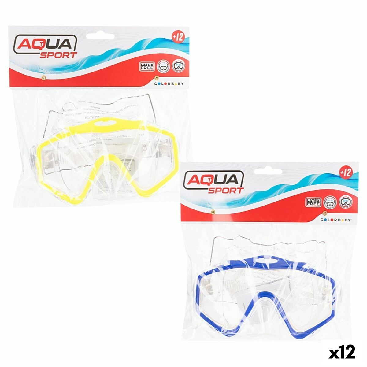 Dykmask Colorbaby (12 antal) - 6