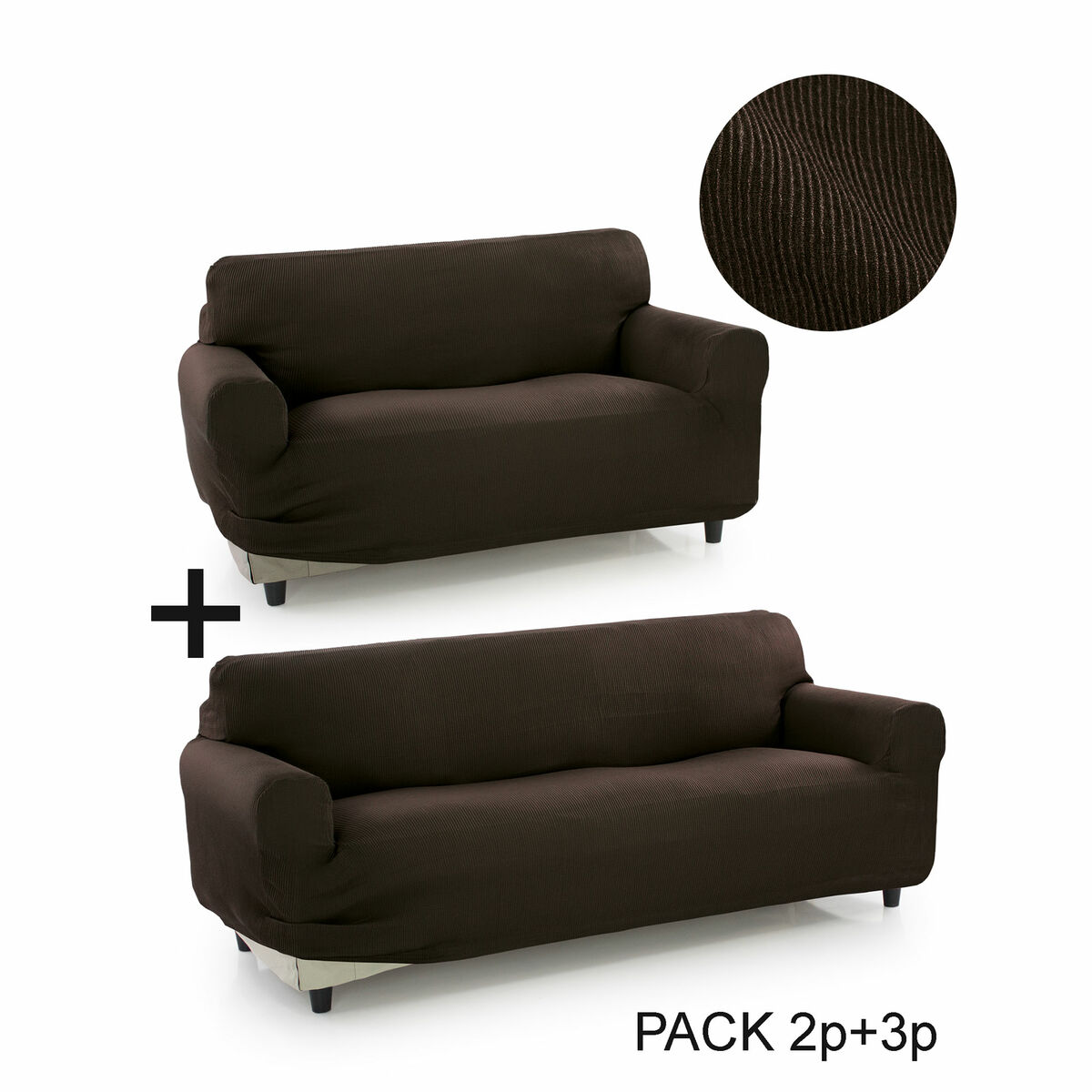 Sofföverdrag Sofakover Pocket Duo Romeo 2 antal - 5