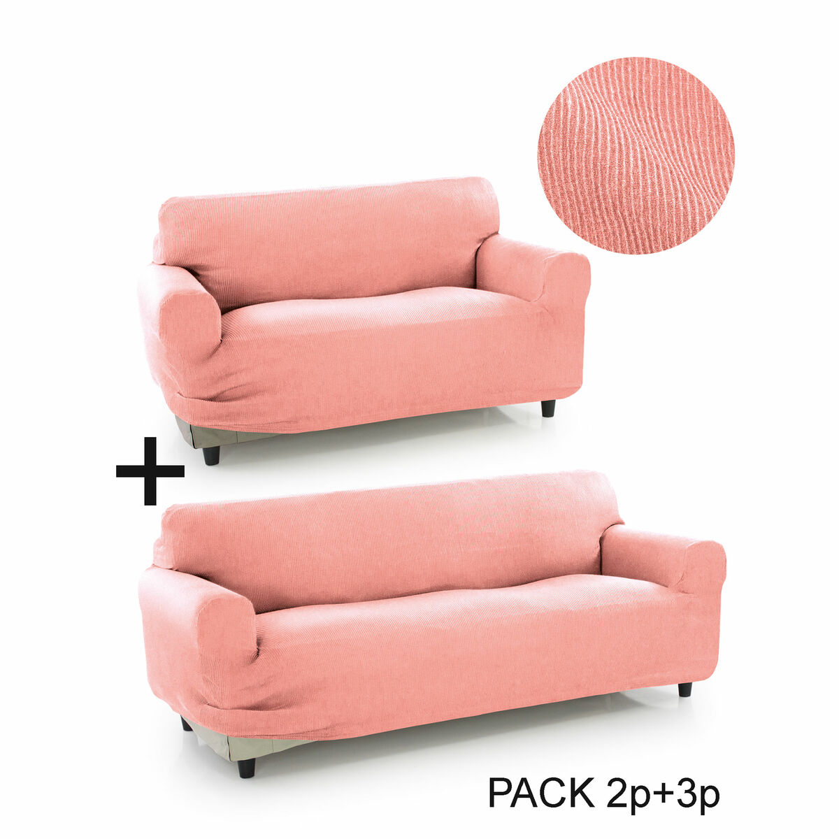 Sofföverdrag Sofakover Pocket Duo Romeo 2 antal - 3
