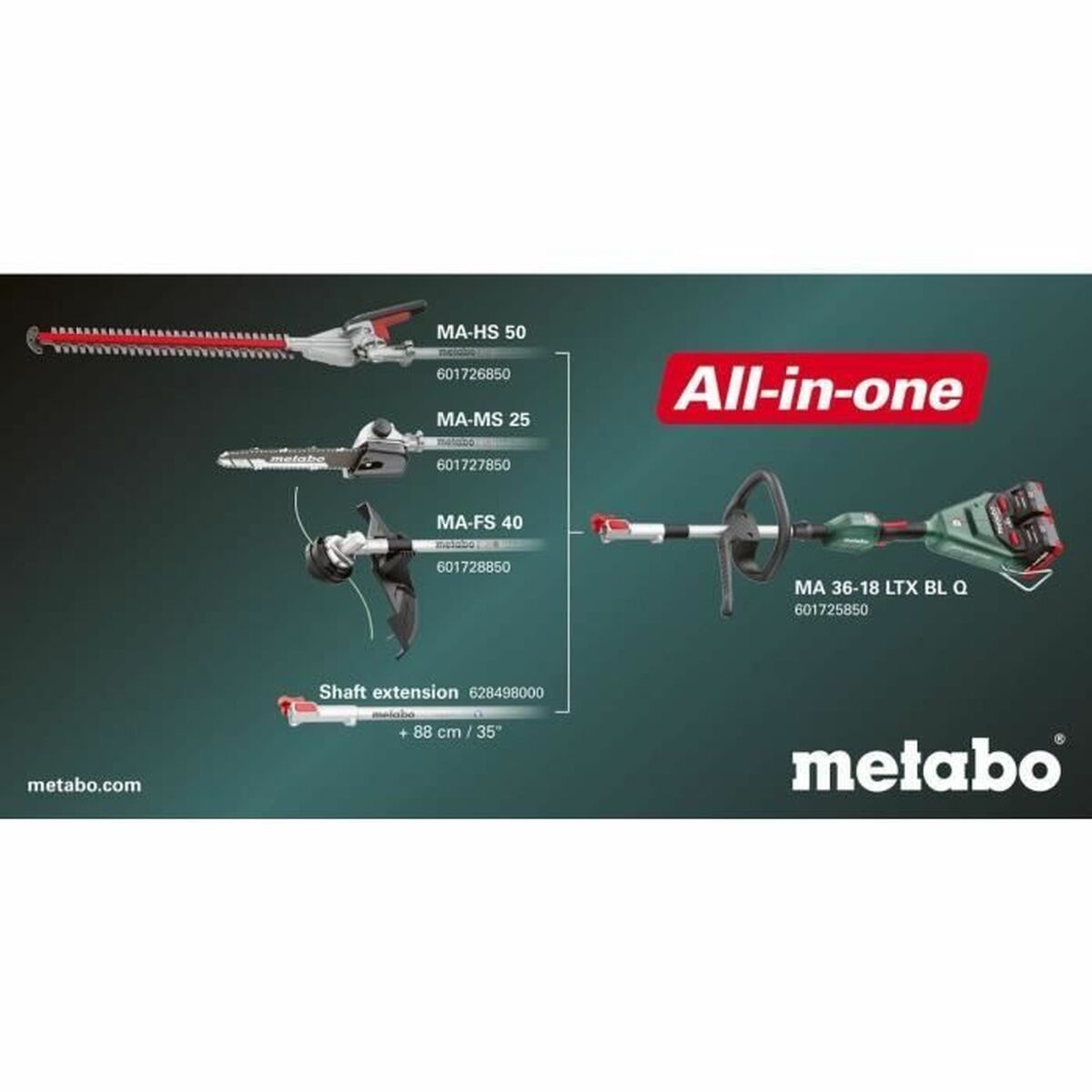 Strimmerhuvud Metabo MA-FS - 5