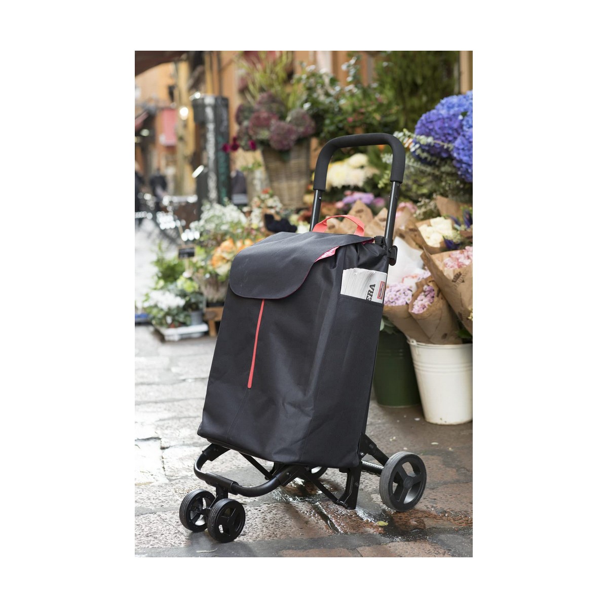 Kundvagn Gimi Twin Urban Svart 50 L 39 x 52 x 95 cm - 6