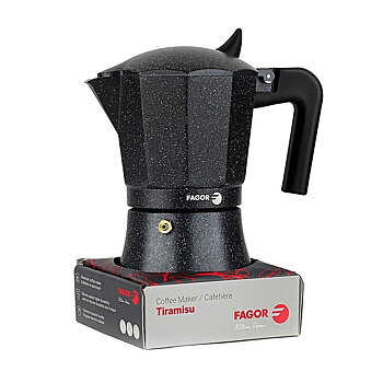 Italiensk Kaffepanna FAGOR Tiramisu Aluminium (9 Koppar)
