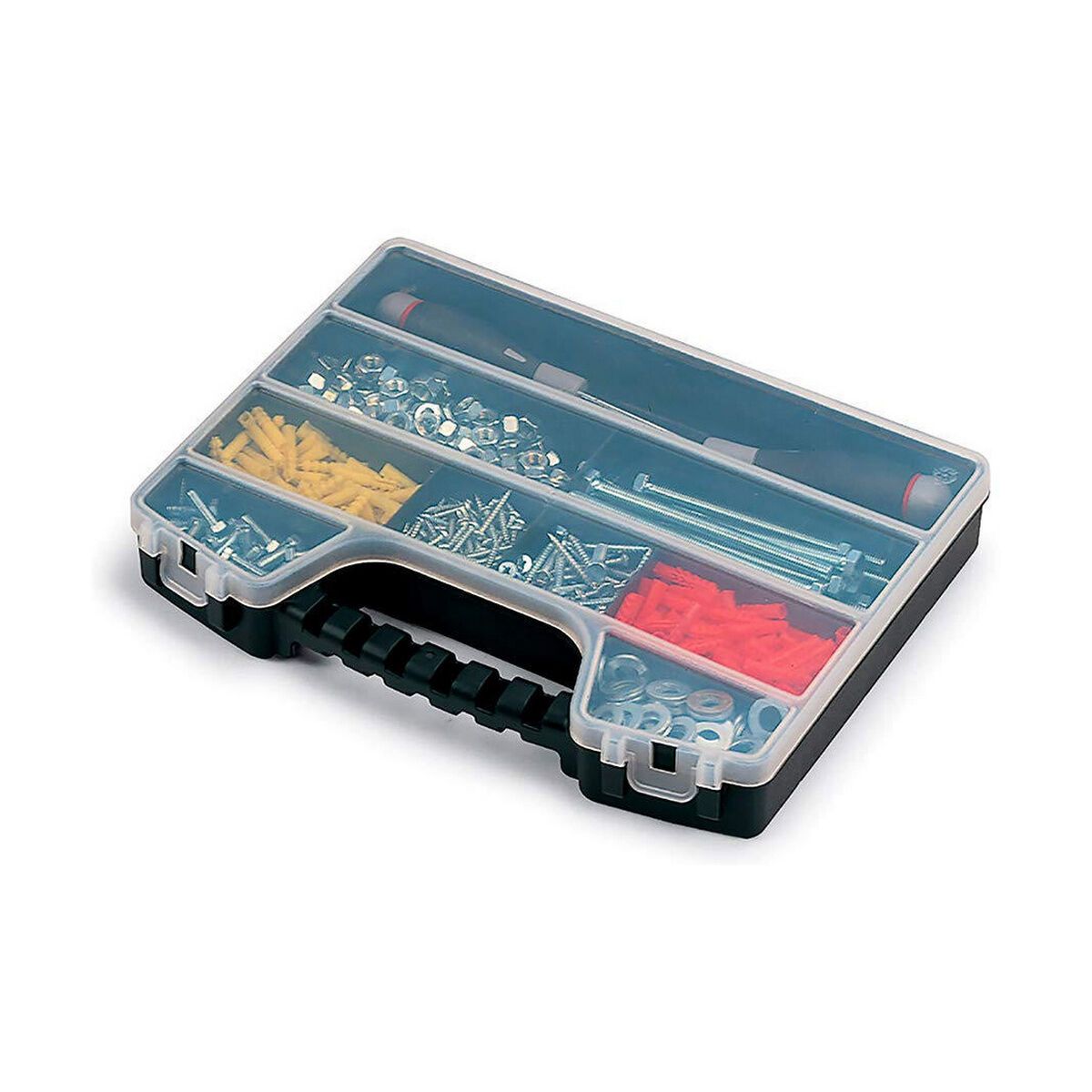Verktygsförvaring Terry Pro Organizer polypropen 32,5 x 25 x 5 cm Med lock