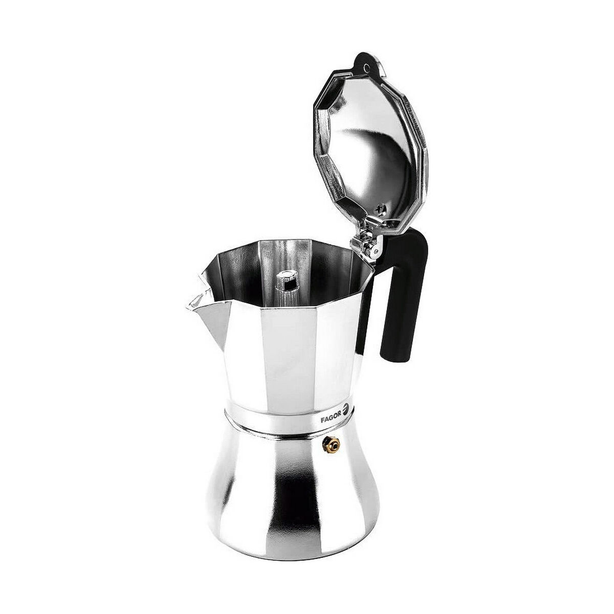 Italiensk Kaffepanna FAGOR Cupy Aluminium (9 Koppar) - 5