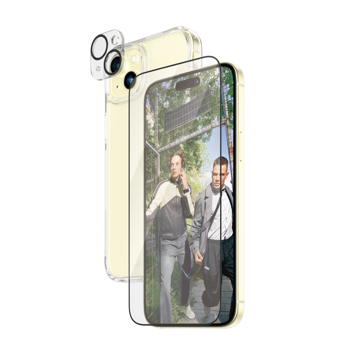 Skärmskydd för Mobiltelefon Panzer Glass B1174+2811 Apple iPhone 15 Plus - 3