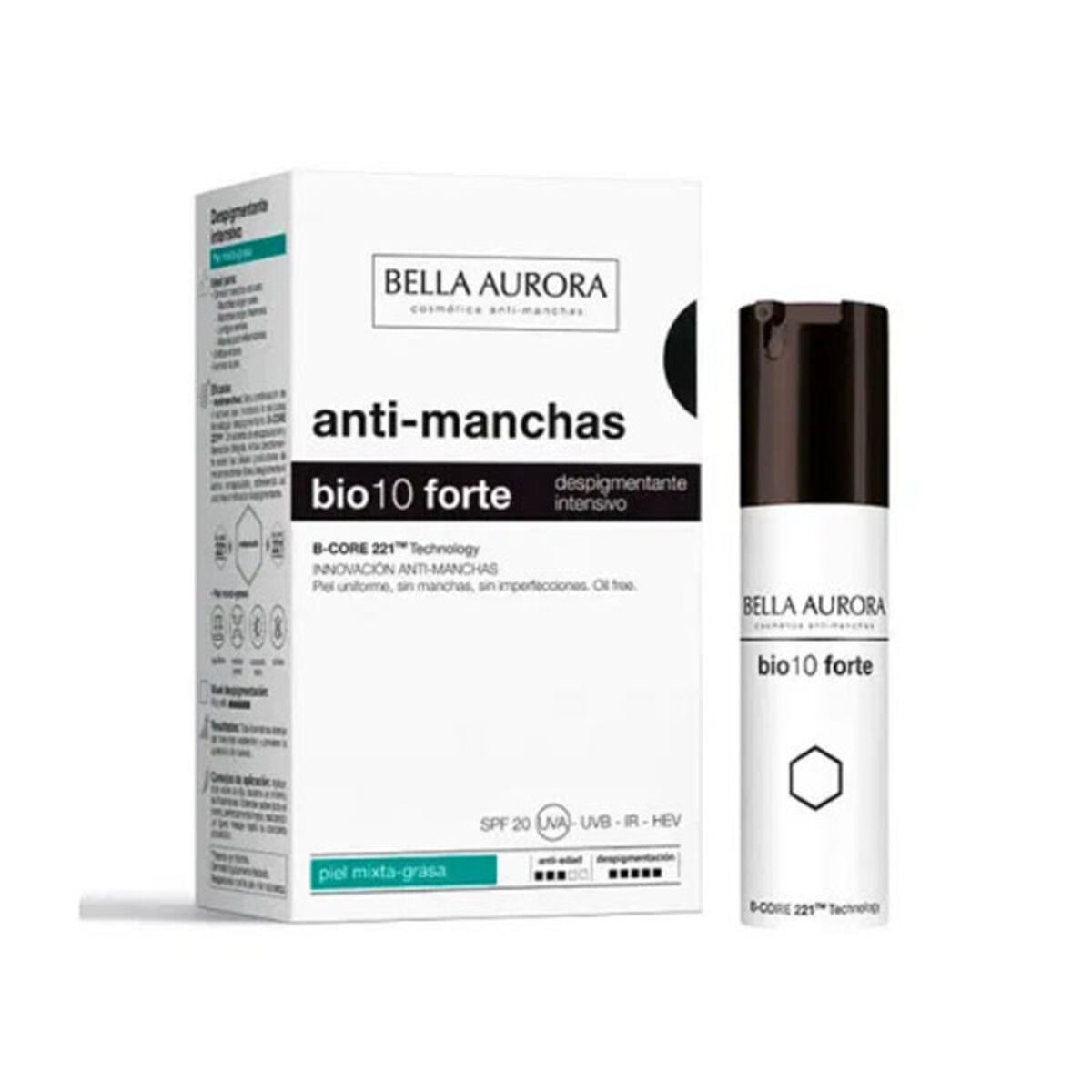 Kräm mot pigment Bella Aurora Variantes Bio 10 30 ml (30 ml)