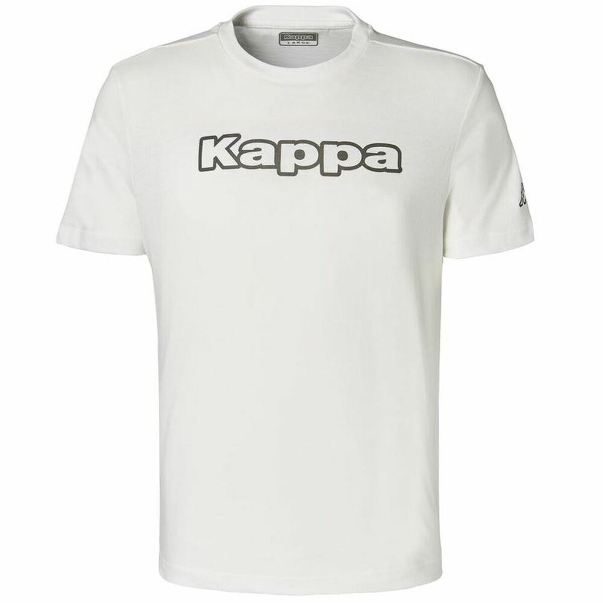 T-shirt med kortärm Herr Kappa Fromen M Vit Män - 7