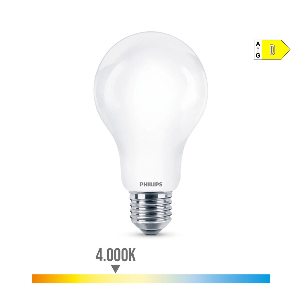 LED-lampa Philips D 120 W 13 W E27 2000 Lm 7 x 12 cm (4000 K) 7 x 12 cm - 5