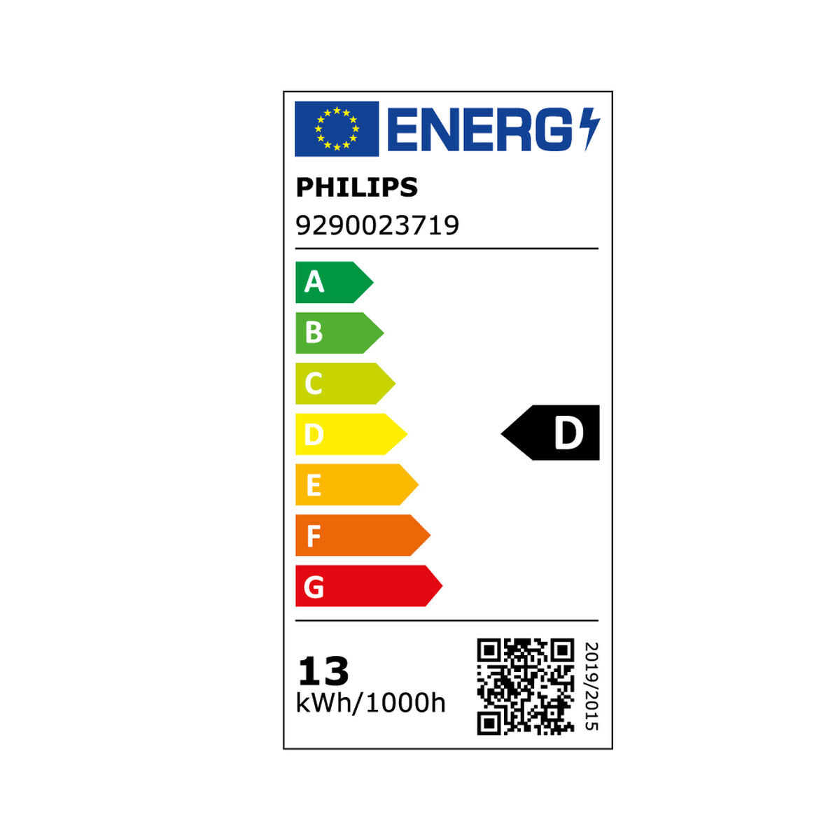 LED-lampa Philips D 120 W 13 W E27 2000 Lm 7 x 12 cm (4000 K) 7 x 12 cm - 3