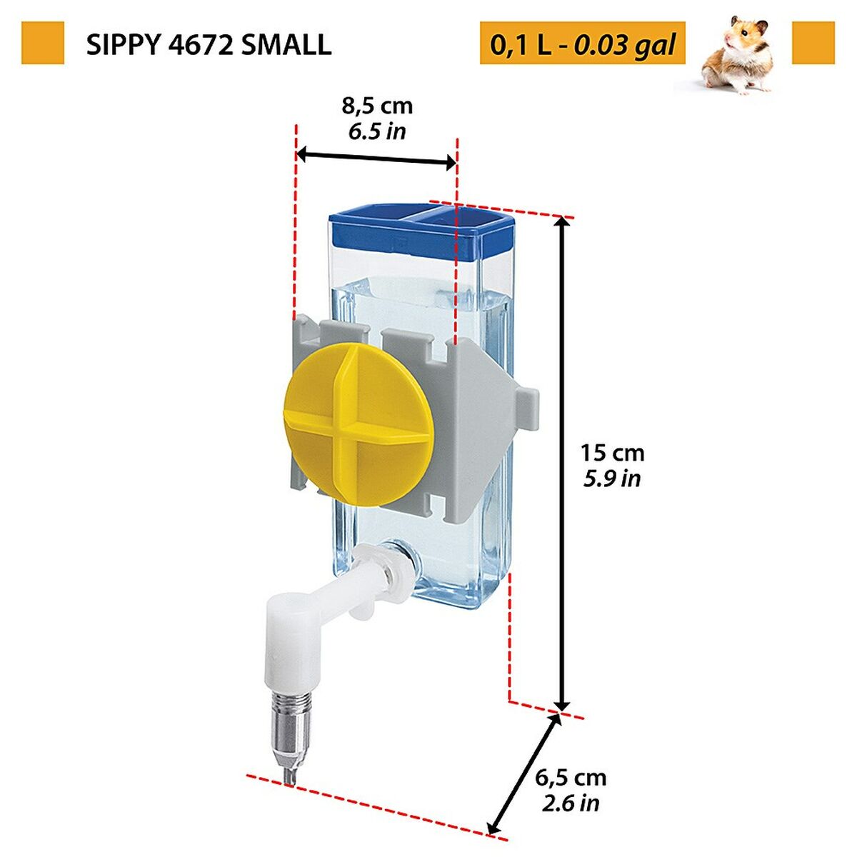 Vattenautomat Ferplast Sippy 4672 - 2