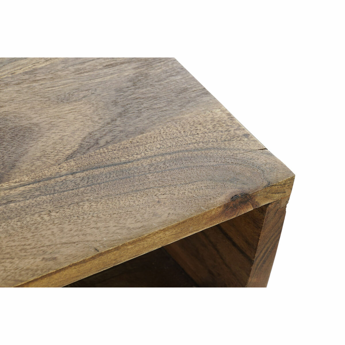 Skrivbord DKD Home Decor 115 x 55 x 76 cm Naturell Svart Metall - 3
