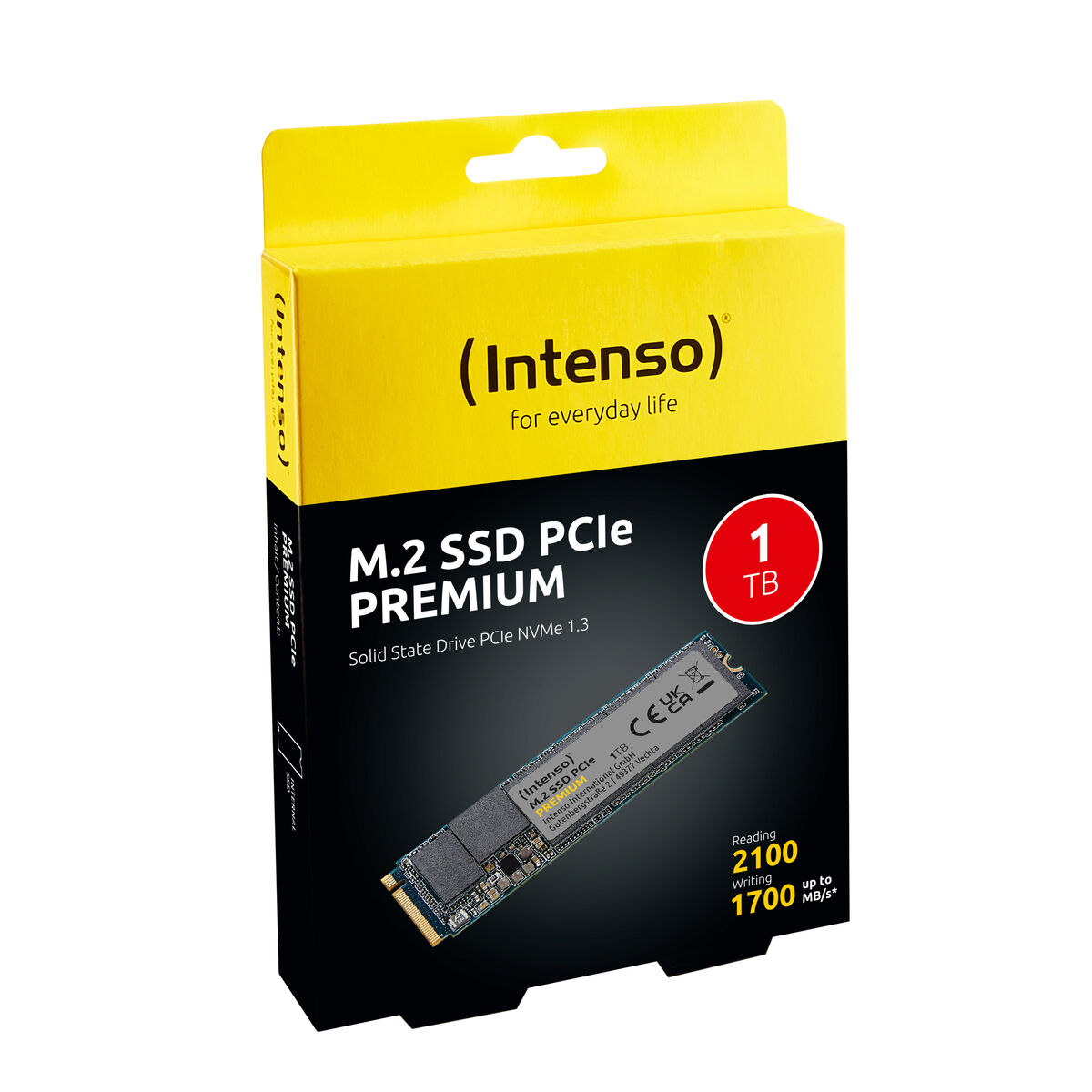 Hårddisk INTENSO NVME 1.3 1 TB SSD - 2