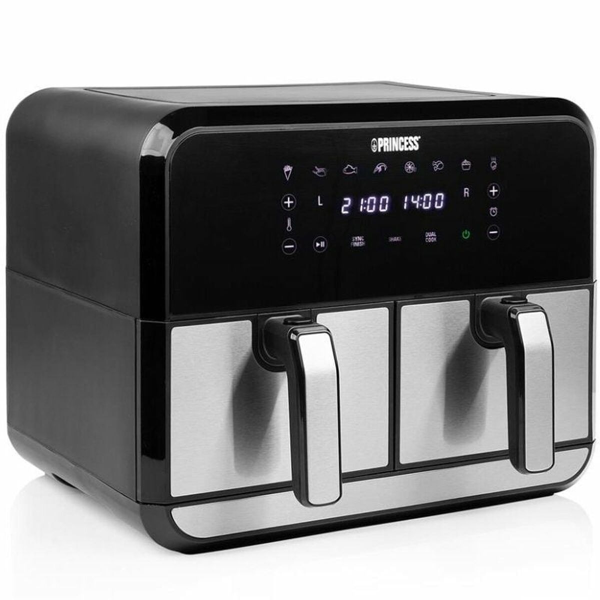 Luftfritös Princess 182074 2400 W Svart 8 L