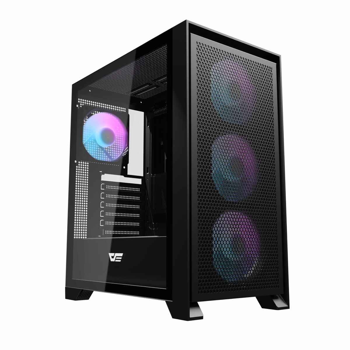 ATX Semitorn DarkFlash DRX70 MESH Svart - 2
