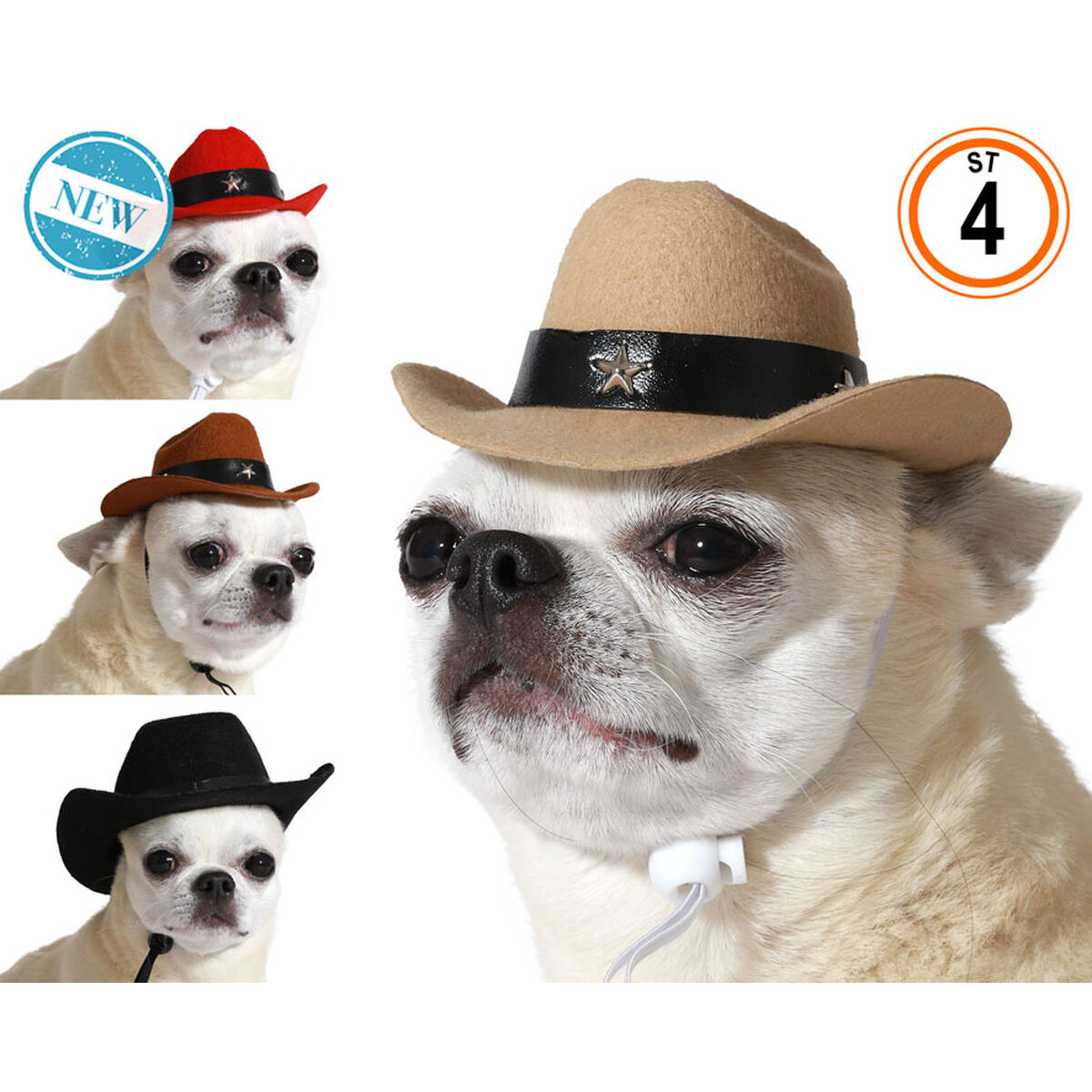 Hundkostym Hatt Polis - 2