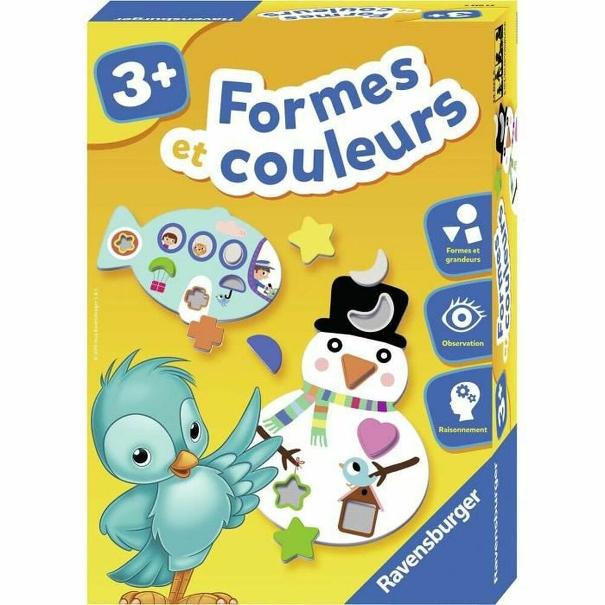 Hängande leksaker för spjälsäng Ravensburger Formes et couleurs