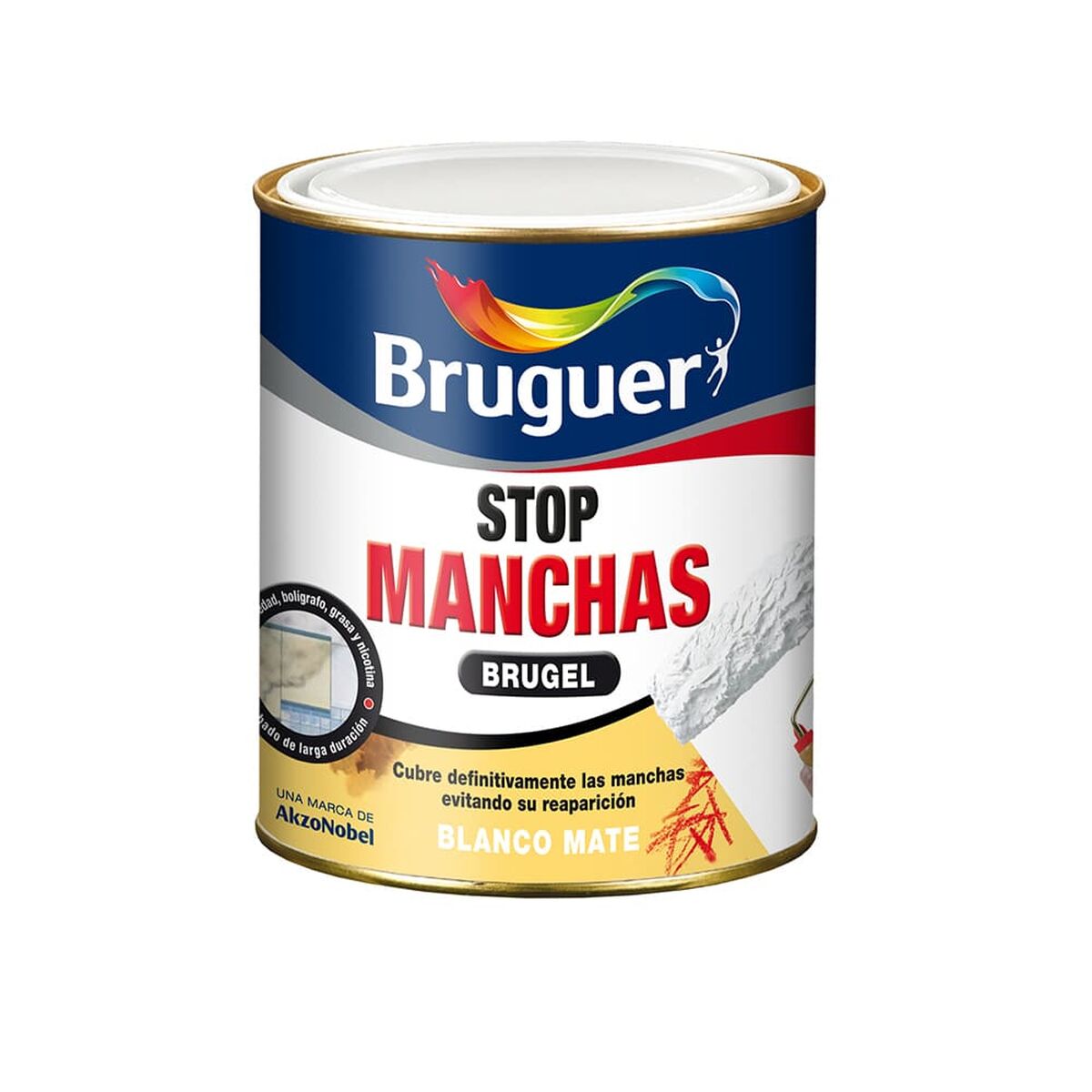 Måla Bruguer 5056560  Vit Anti-fläckar Luktfri