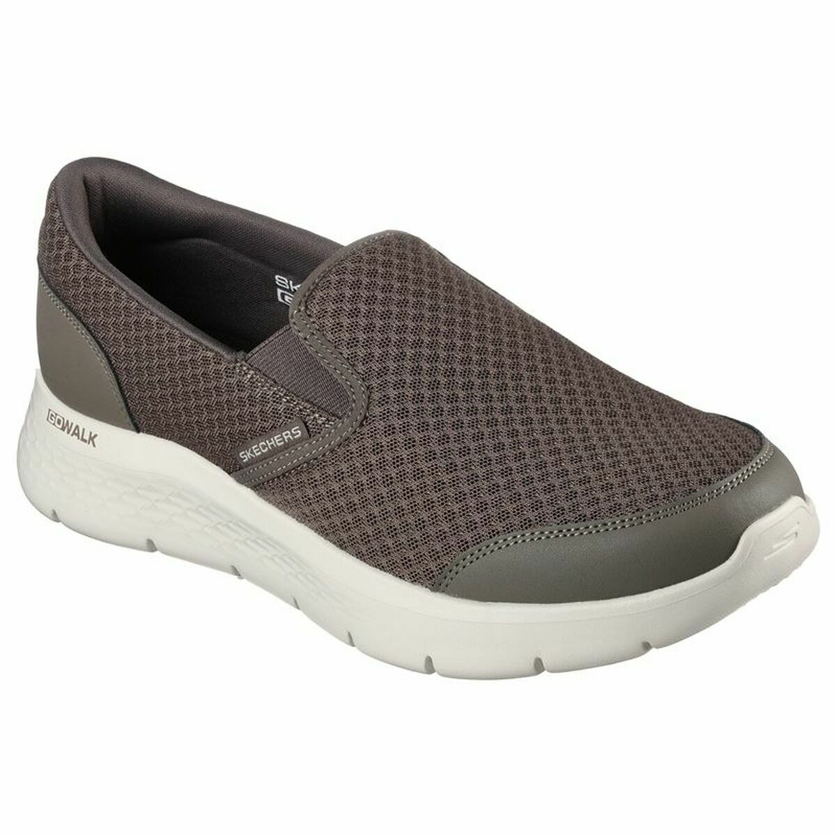 Sportskor Casual Herr Skechers GO WALK Flex - Request Beige-brun (taupe) - 11
