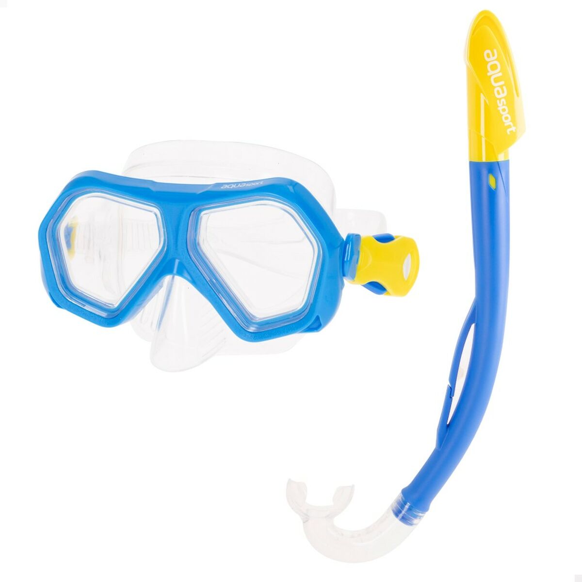 Snorkel och cyklop för barn AquaSport Blå (4 antal) - 2