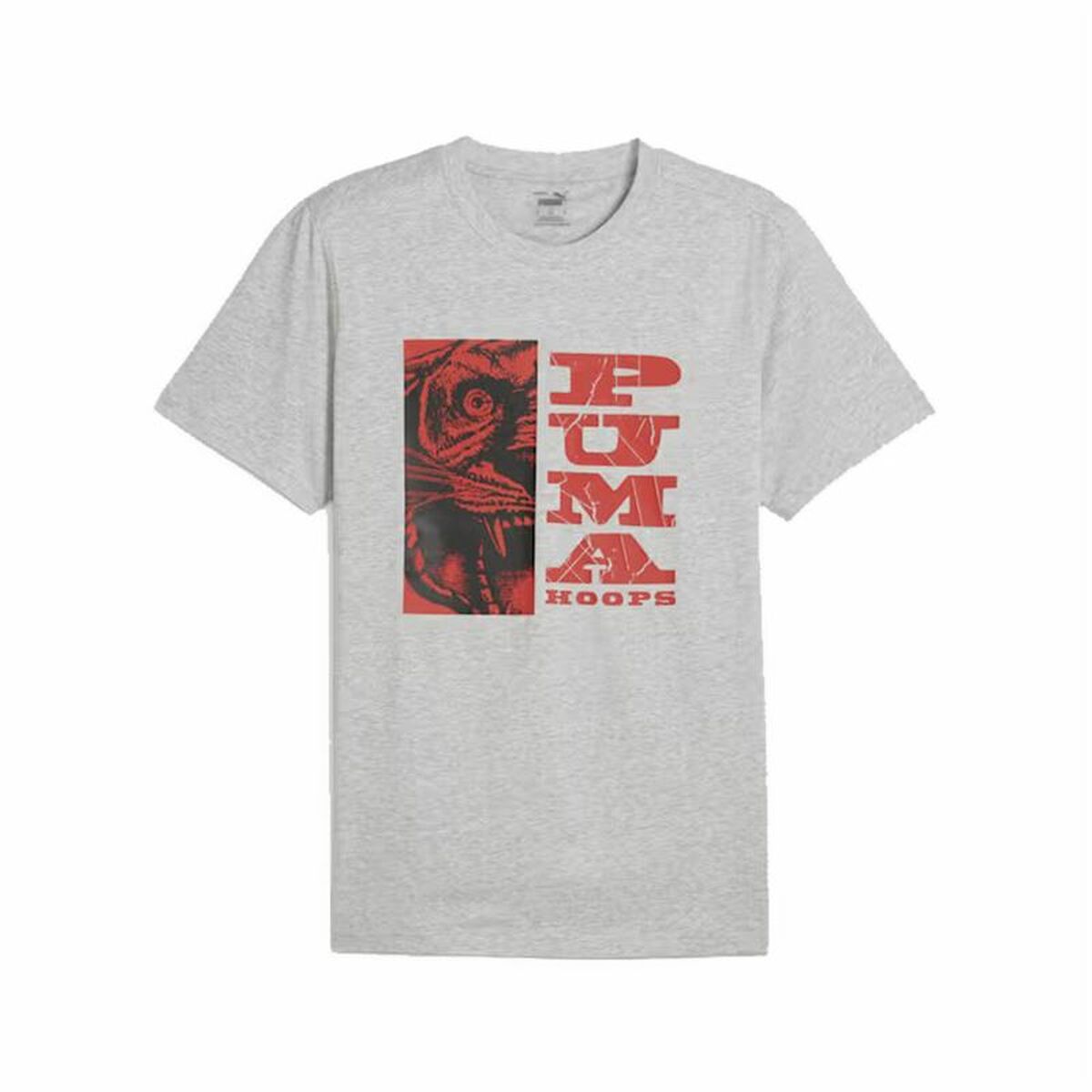T-shirt med kortärm Herr Puma The Hooper 3 Ljusgrå