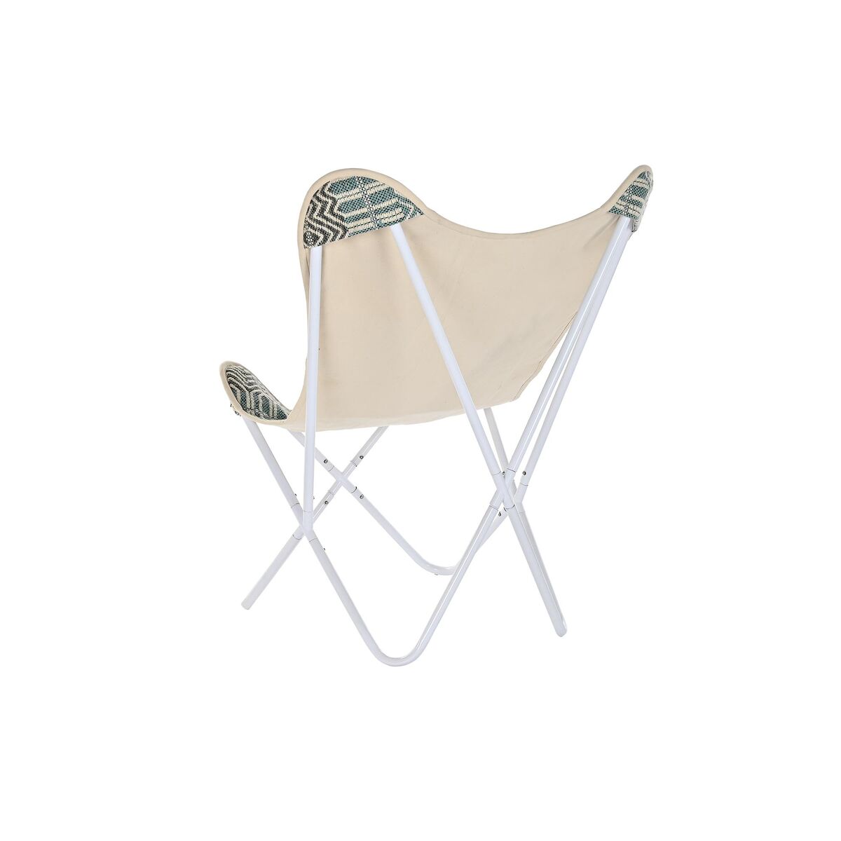 Trädgårdssoffa DKD Home Decor Blå Vit Grön Järn 74 x 65 x 90 cm - 4