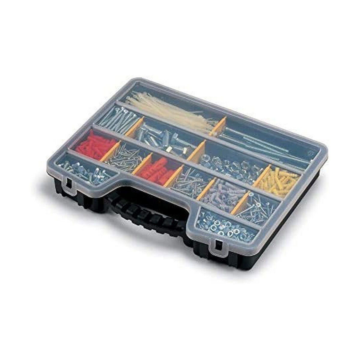 Verktygsförvaring Terry polypropen 39,5 x 30,5 x 6 cm Med lock - 6