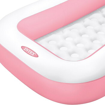 Uppblåsbar plaskpool för barn Intex Ö 90 L 167 x 26 x 101 cm Vit Rosa (6 antal)