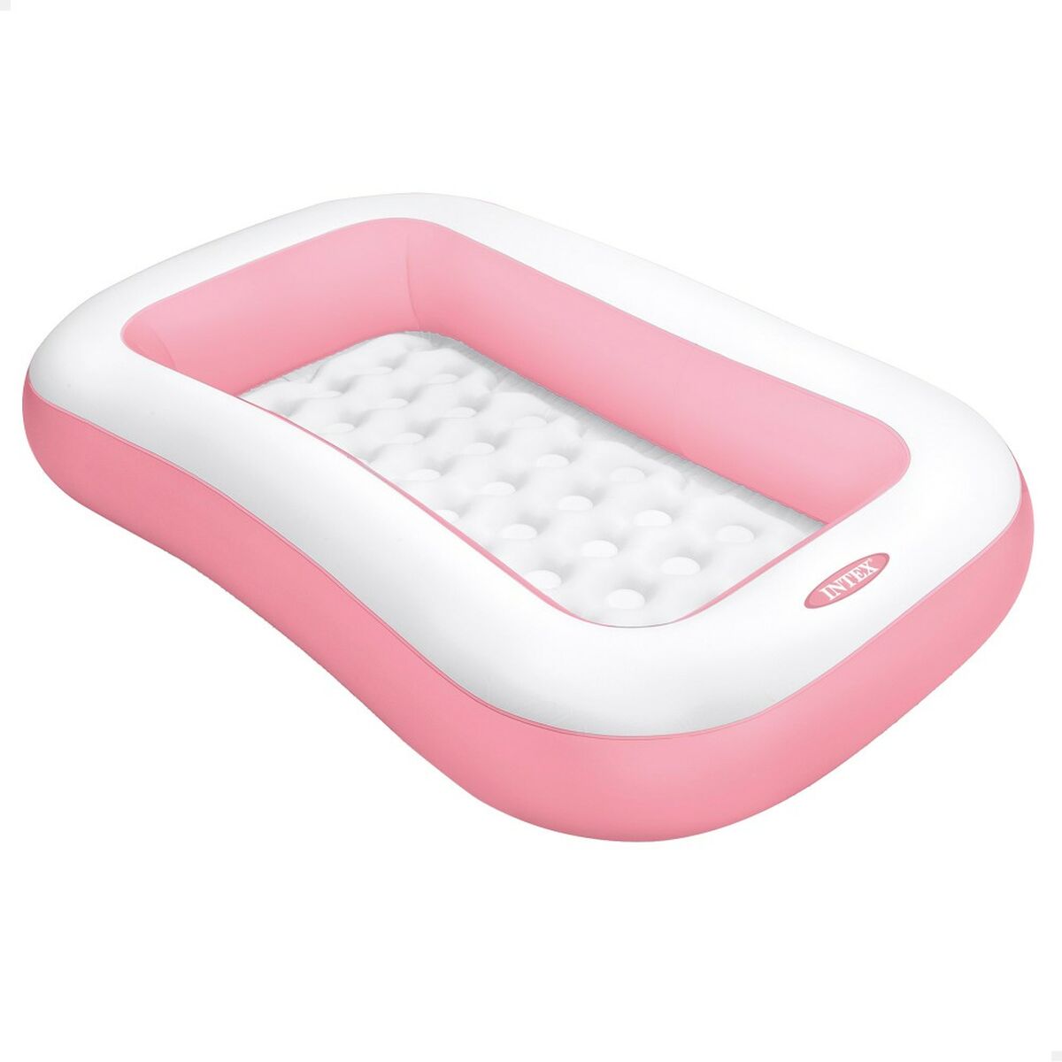 Uppblåsbar plaskpool för barn Intex Ö 90 L 167 x 26 x 101 cm Vit Rosa (6 antal) - 8