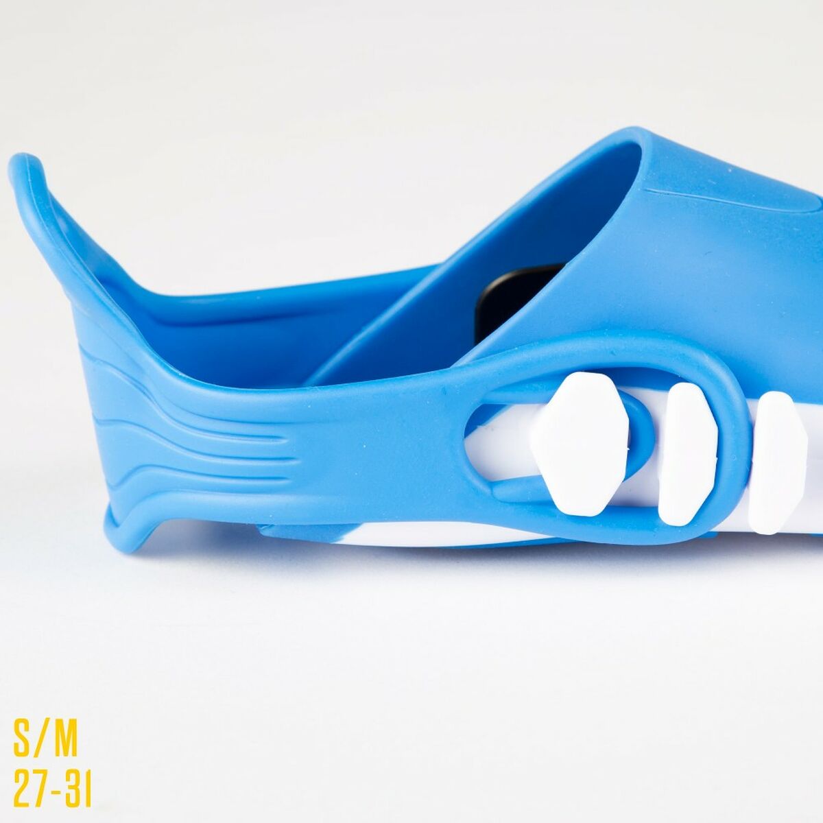 Dykmask med snorkel och simfötter AquaSport Blå Junior (2 antal) - 13