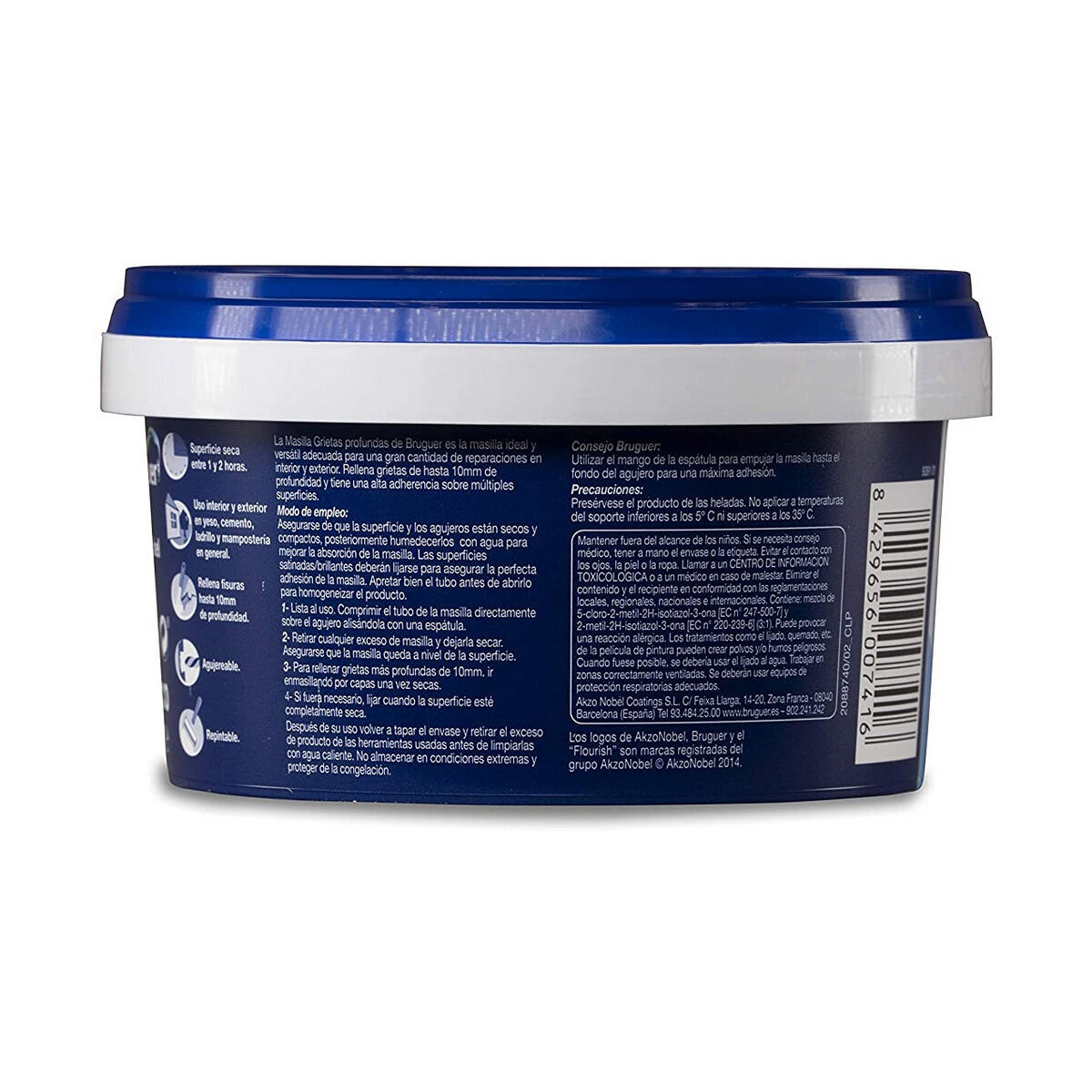 Filler Bruguer 5196378 Vit 500 g - 2