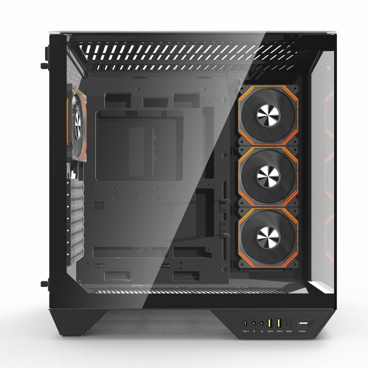 ATX Semitorn DarkFlash DARKFLASH DY470 Svart - 3