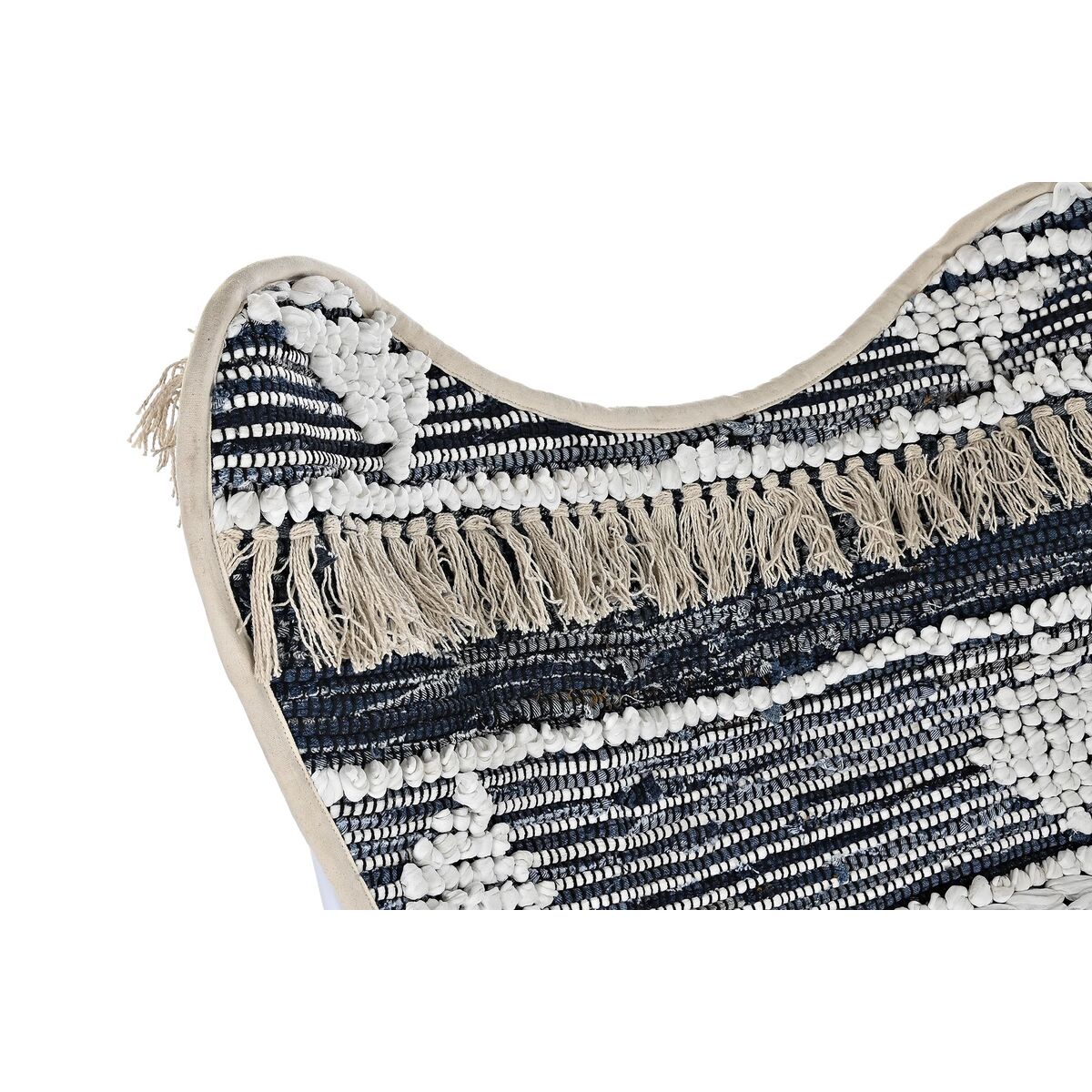 Trädgårdssoffa DKD Home Decor Vit Svart Järn 74 x 65 x 90 cm - 12