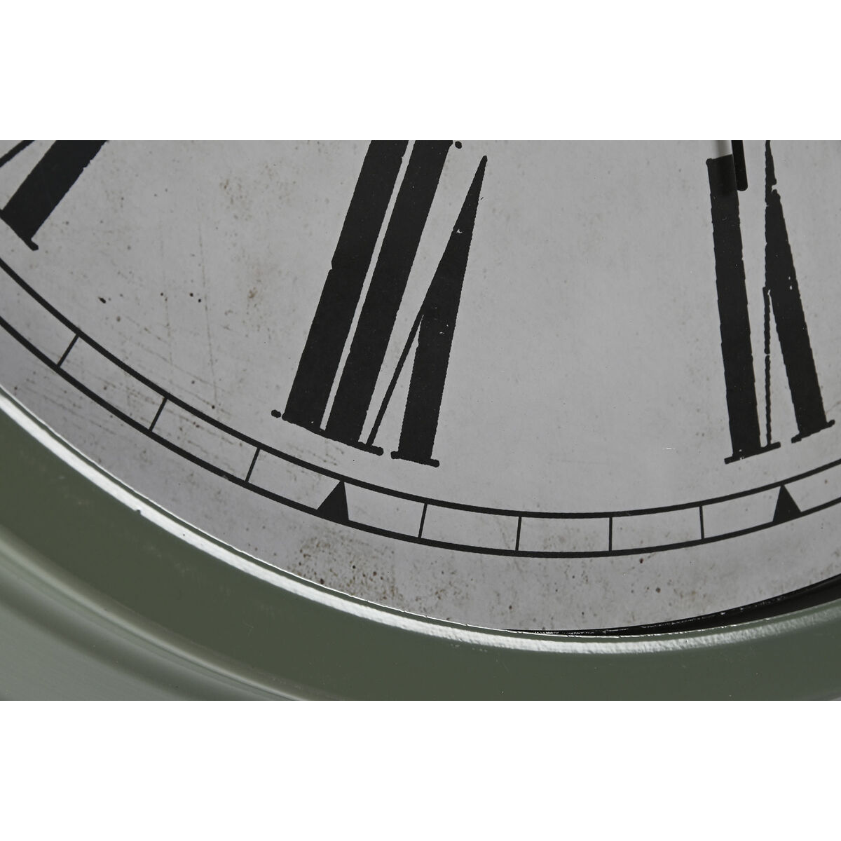 Väggklocka Home ESPRIT Svart Grön Metall Glas 70 x 9 x 70 cm (2 antal) - 3