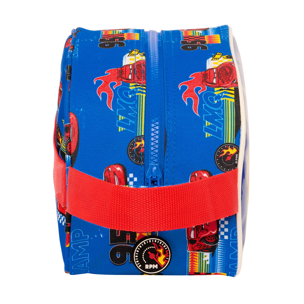 Skolnecessär Cars Race ready Blå 26 x 15 x 12 cm - 2
