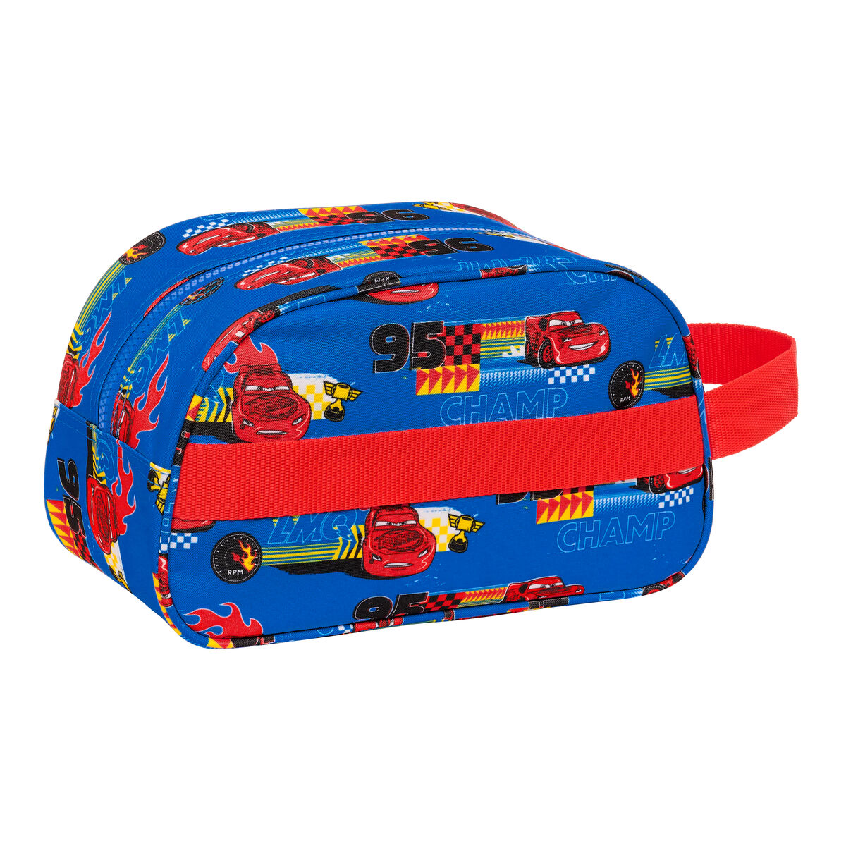 Skolnecessär Cars Race ready Blå 26 x 15 x 12 cm - 3